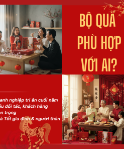 Hộp Quà Khai Trương Cao Cấp Thaoco – Tri Ân Tết | Set quà khai lộc đầu năm cho doanh nghiệp và gia đình (kèm túi đẹp)
