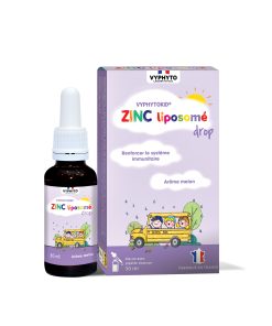 Thực phẩm bảo vệ sức khỏe VYPHYTOKID ZINC liposomé drop hỗ trợ bổ sung kẽm