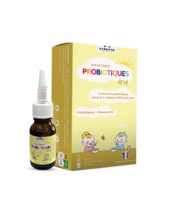 Thực phẩm bảo vệ sức khỏe VYPHYTOKID PROBIOTIQUES drop hỗ trợ bổ sung lợi khuẩn