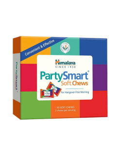 Hộp 10 viên Viên kẹo Party Smart hỗ trợ giảm buồn nôn, khó chịu sau tiệc tùng