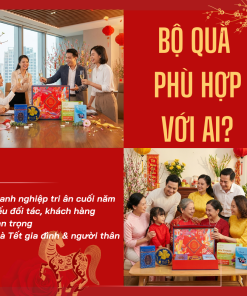 Hộp Quà Khai Trương Cao Cấp Thaoco – Tâm Phúc 11 | Set quà khai lộc đầu năm cho doanh nghiệp và gia đình (kèm túi đẹp)