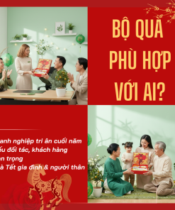 Hộp Quà Khai Trương Cao Cấp Thaoco – Tâm Phúc 4 | Set quà khai lộc đầu năm cho doanh nghiệp và gia đình (kèm túi đẹp)