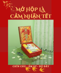 Hộp Quà Khai Trương Cao Cấp Thaoco – Tâm Phúc 10 | Set quà khai lộc đầu năm cho doanh nghiệp và gia đình (kèm túi đẹp)