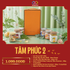Hộp Quà Khai Trương Cao Cấp Thaoco – Tâm Phúc 2 | Set quà khai lộc đầu năm cho doanh nghiệp và gia đình (kèm túi đẹp)
