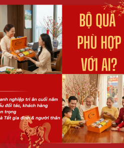 Hộp Quà Khai Trương Cao Cấp Thaoco – Tâm Phúc 2 | Set quà khai lộc đầu năm cho doanh nghiệp và gia đình (kèm túi đẹp)