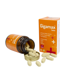 GIGAMAX – Viên uống bổ não, giảm suy giảm trí nhớ, tăng hiệu suất làm việc (hộp 30 viên)