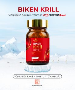 Thực phẩm bảo vệ sức khỏe BIKEN KRILL (Bổ sung Omega-3 nhuyễn thể)