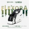 Ghế massage FLEXORA (OG-6290), màu trắng, hiệu Ogawa