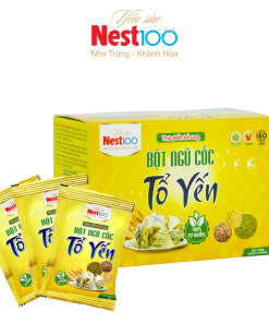 Bột ngũ cốc Yến sào Nest100 (10 gói x 25g)