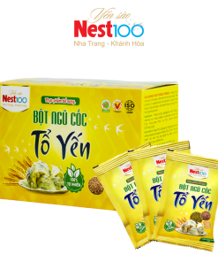 Bột ngũ cốc Yến sào Nest100 (10 gói x 25g)