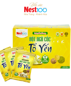 Bột ngũ cốc Yến sào Nest100 (10 gói x 25g)