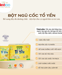 Bột ngũ cốc Yến sào Nest100 (10 gói x 25g)