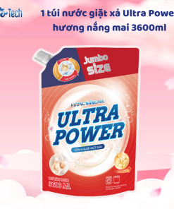 Nước giặt xả Ultra Power hương nắng mai 3600ml