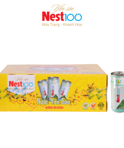 Nước yến sào Nest100 đường ăn kiêng lon 190ml – Thùng 30 lon