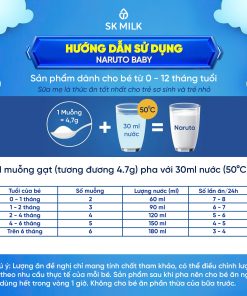 Naruto Baby – Sữa bột dinh dưỡng hỗ trợ miễn dịch & phát triển toàn diện