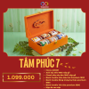 Hộp Quà Khai Trương Cao Cấp Thaoco – Tâm Phúc 7 | Set quà khai lộc đầu năm cho doanh nghiệp và gia đình (kèm túi đẹp)