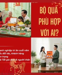 Hộp Quà Khai Trương Cao Cấp Thaoco – Tâm Phúc 7 | Set quà khai lộc đầu năm cho doanh nghiệp và gia đình (kèm túi đẹp)