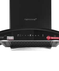 Máy hút mùi kính cong cảm ứng có khay hứng dầu Emberton EB 1102K