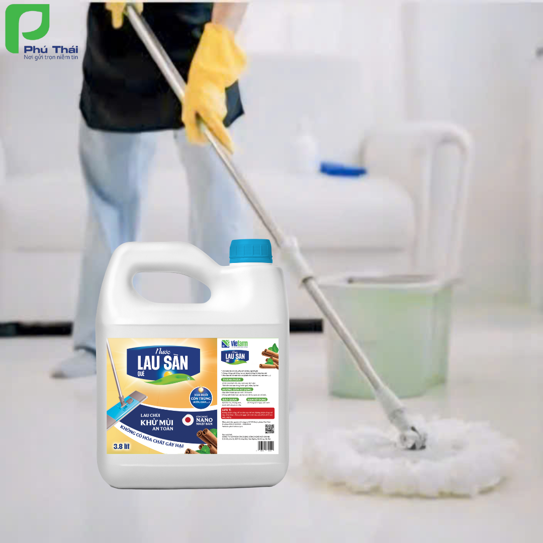 Nước lau sàn quế VIEFARM 3,8L