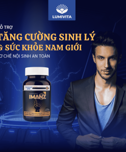 Viên uống Imanz hỗ trợ tăng cường sinh lực phái mạnh (hộp 80 viên)