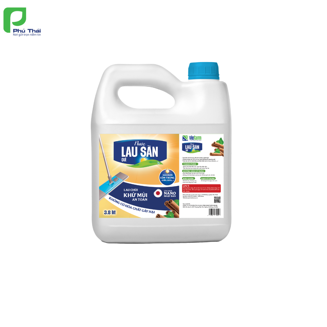 Nước lau sàn quế VIEFARM 3,8L
