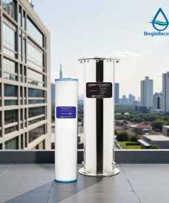 Bộ lọc nano carbon USTopwater, Model: Clo-45-US, Công suất 1200 lít/giờ, Vỏ inox