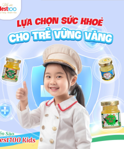 Nước Yến sào Nest100 Kids 2in1 (Lốc 6 lọ)