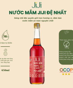 Nước mắm tự nhiên JiJi Đệ nhất 650ml