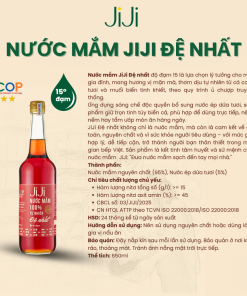 Nước mắm tự nhiên JiJi Đệ nhất 650ml