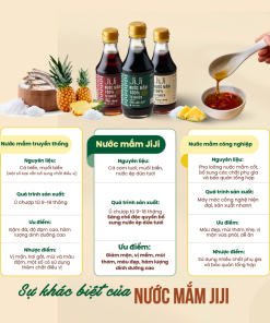 Nước mắm tự nhiên JiJi Đệ nhất 650ml