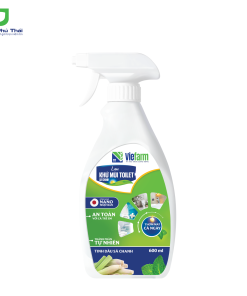 Lau khử mùi toilet sả chanh VIEFARM 600ml