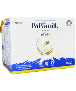 Sữa non tổ yến Papamilk Diasure – Dành cho mẹ bầu và người tiểu đường (24 gói x 32g)