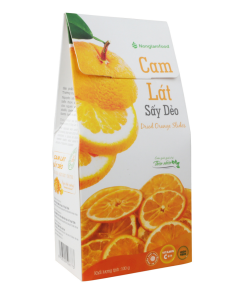 Cam lát sấy dẻo Nonglamfood – Hộp 100g
