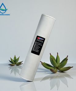 Lõi than hoạt tính mịn 2 trong 1 20” béo nhãn hiệu Ustopwater – Thái Lan, model: CIF-20-BB