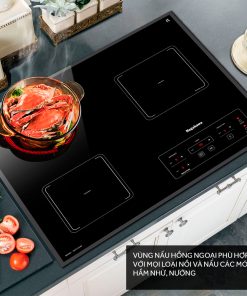 Bếp ba 2 điện từ 1 hồng ngoại Nagakawa NAG1253M