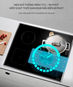 Bếp ba 2 điện từ 1 hồng ngoại Nagakawa NAG1253M