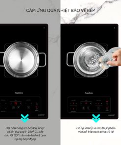 Bếp ba 2 điện từ 1 hồng ngoại Nagakawa NAG1253M