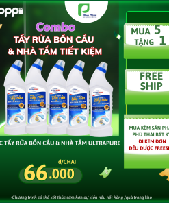 Nước tẩy rửa bồn cầu và nhà tắm Ultrapure