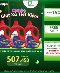 Nước giặt xả hương ngàn hoa VIEFARM 3,6kg