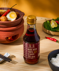 Set 3 chai Nước mắm tự nhiên JI JI Hảo hạng 20 đạm 200ml