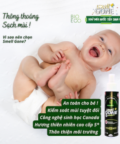 Khử mùi nước tiểu sinh học Smell Gone 100ml