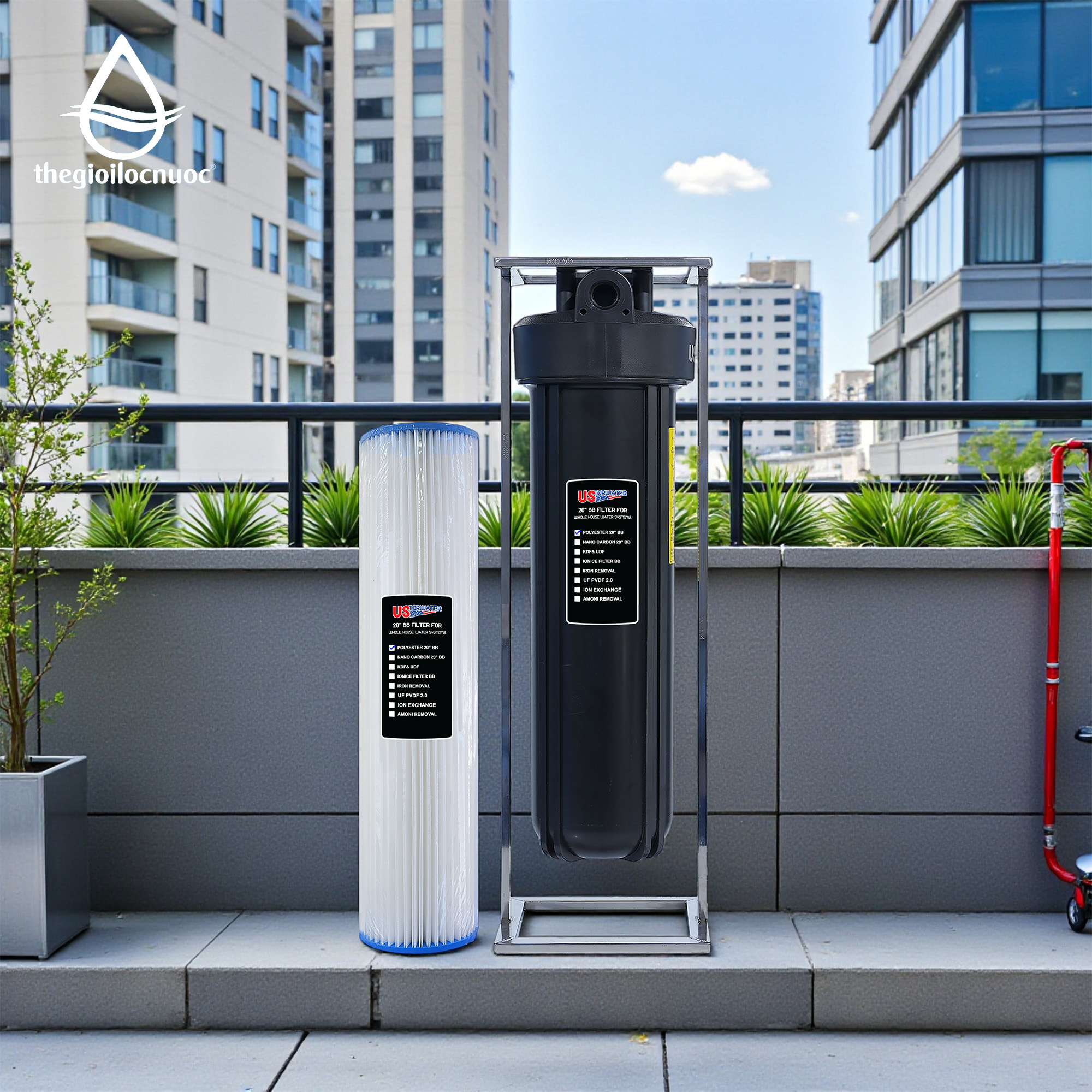 Bộ lọc tổng USTOPWATER, model: Sendi-AS