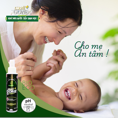 Khử mùi nước tiểu sinh học Smell Gone 100ml