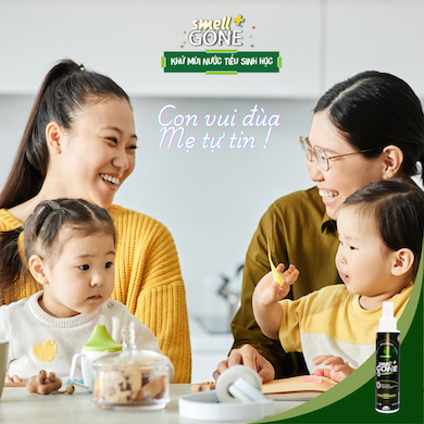 Khử mùi nước tiểu sinh học Smell Gone 100ml