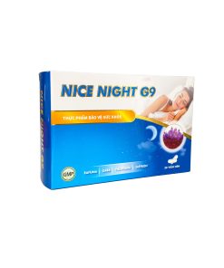 TPBVSK NICE NIGHT G9 H/30V (Hỗ trợ An thần, giấc ngủ sâu, stress)