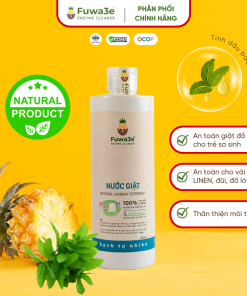 Nước giặt hương bạc hà Fuwa3e 90% enzyme dứa 100ml