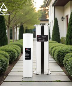 Bộ lọc chống cáu cặn USTopwater SUS 304, Model: Scala-45-US, Công suất 1200 lít/giờ, Vỏ inox 304