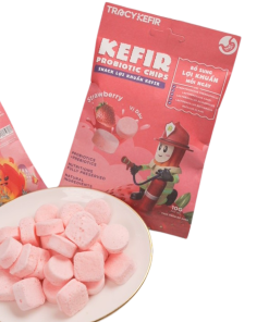 Snack lợi khuẩn kefir vị dâu