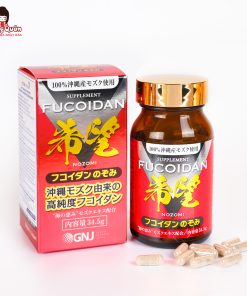 Viên nang tảo Mozuku Fucoidan Nozomi 150 viên – hỗ trợ tăng sức đề kháng