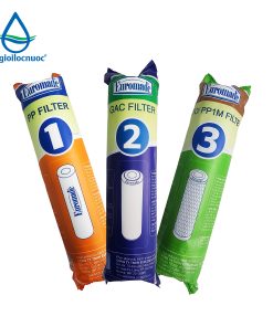 Bộ lõi lọc thô nhãn hiệu Euromade, combo 3 lõi (1,2,3), model: F-COMBO1-2-3